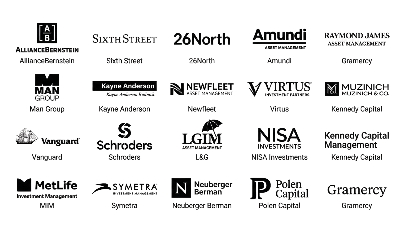 Asset Management Clients